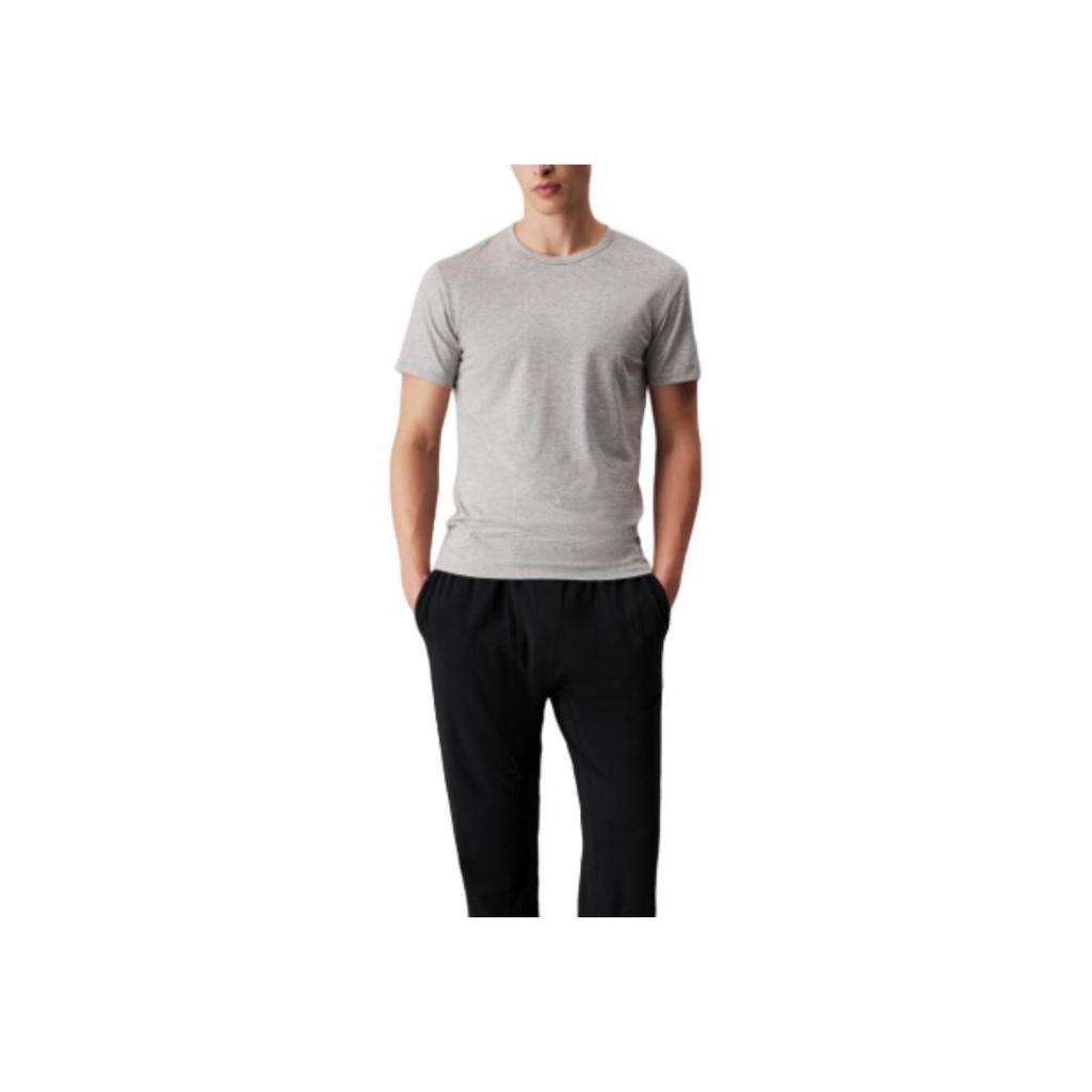 Calvin Klein Solid Color Crew Neck Short Sleeve T-Shirt 3-Pack Men Tops NB4185-MP1