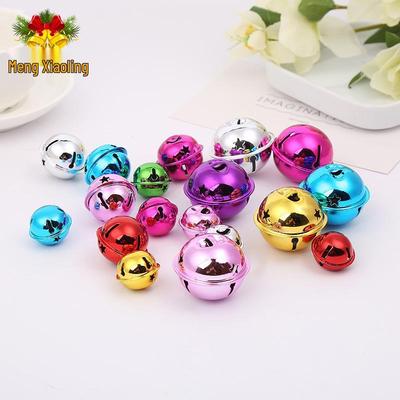 Colorful Metal Christmas Bell Keychain: Pet Bell Pendant Jewelry