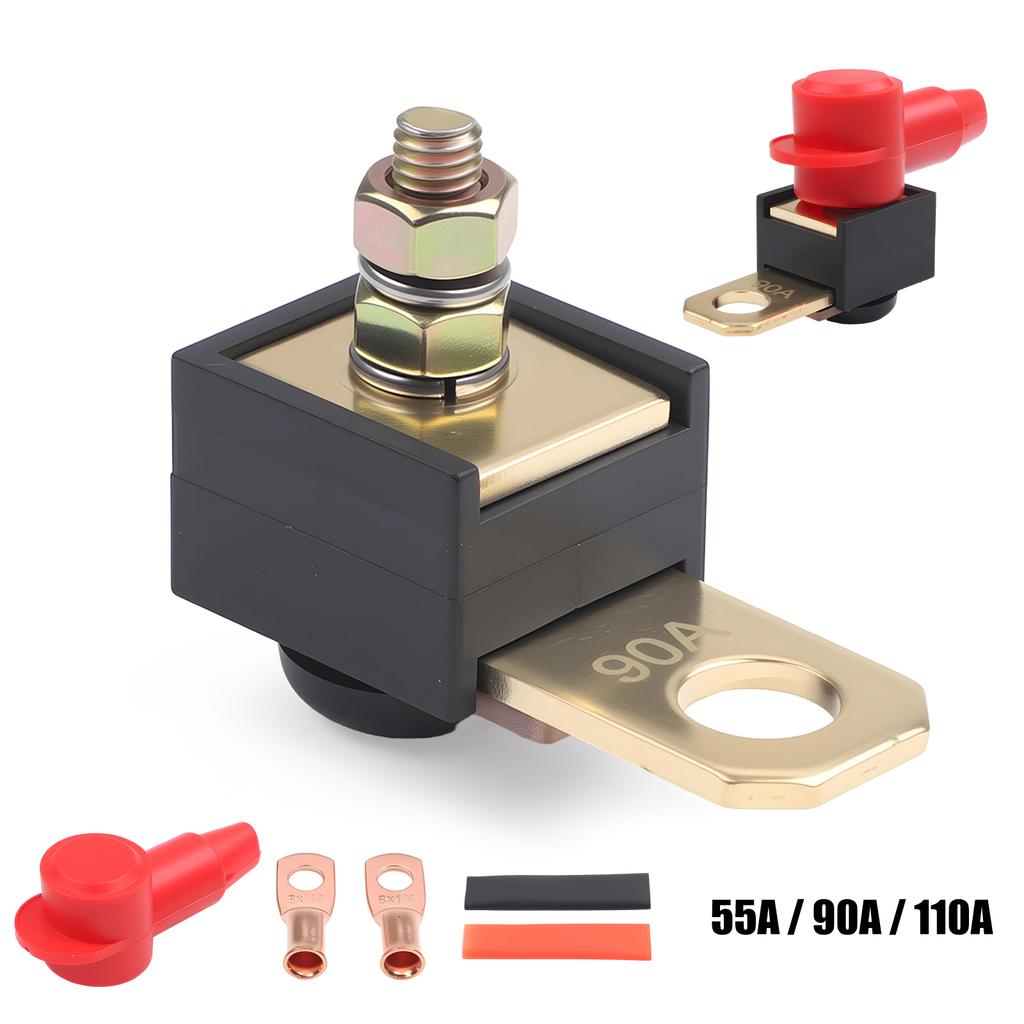 55A Starter Fuse Assembly For MerCruiser 3.0L 4.3L 5.0L 5.7L 350 MAG 7.4L 8.2L OE 79023A91 88-79023A91 Black