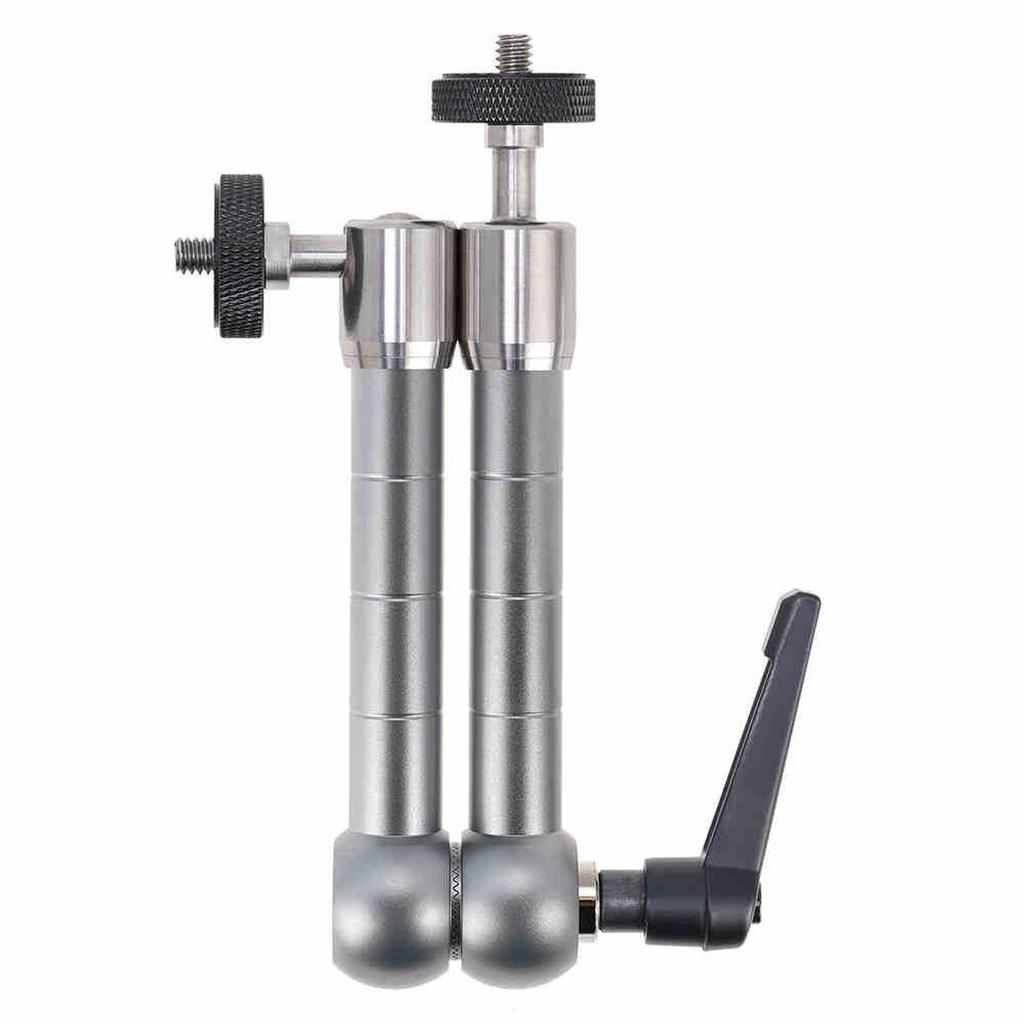 Magic Arm Camera Mount Stainless Steel Monitor Bracket for DSLR Camera Flash LED LCD Display