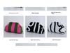 2025 Nuova Borsa a Maglia a Grande Capacità con Motivo a Righe, Versatile Color Block Flyknit
