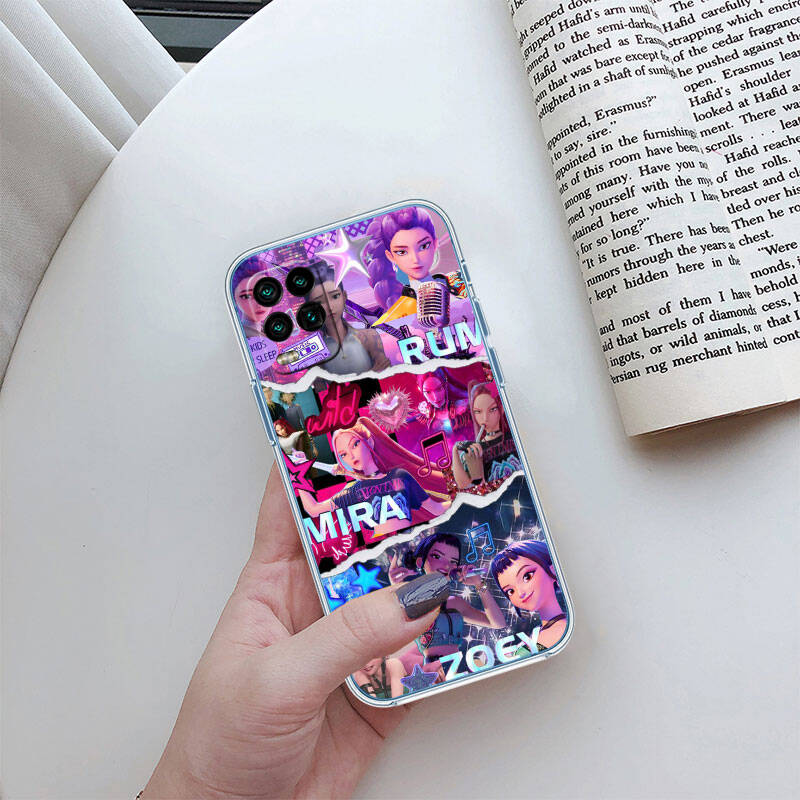 MH82 KPop Demon Hunters Phone Case for Motorola Edge 20 30 S30 40 50 Fusion Lite Plus Pro Neo Ultra One Power Action Macro Hyper Vision Zoom