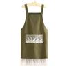 Cotton Kitchen Aprons Breathable Wear Resistant Restaurant Work Clothes Soft Anti fouling Coffee House Aprons Home
