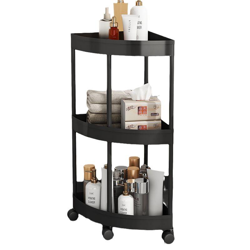 Triangular Bathroom Corner Shelf Rack for Indoor Storage