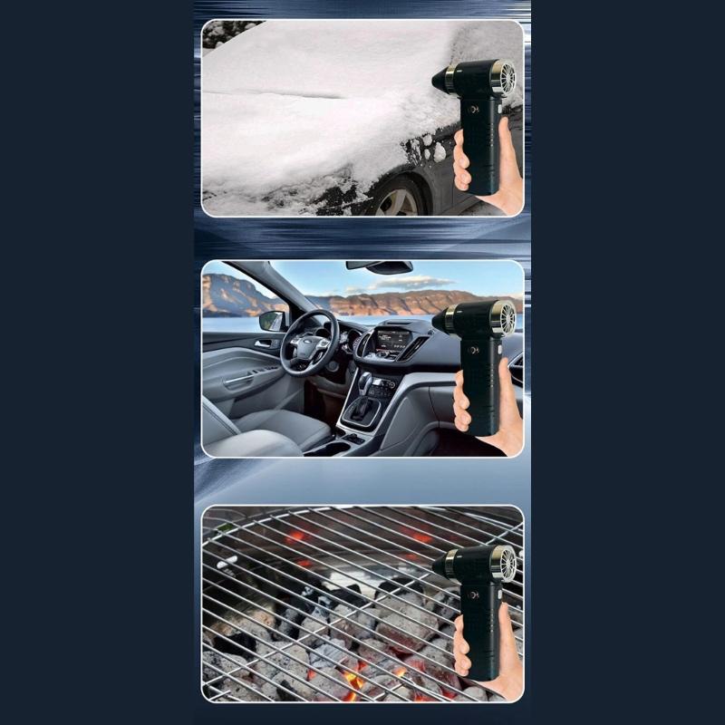 High Speed Portable Blower with 200000RPM Changeable Wind Modes for Efficient Dust Removal and Quick Drying Applications