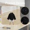 1/ Figure Shirt 6 inch Male Clothes Realistic Miniature Soft Cosplay Model DIY Doll Dressing