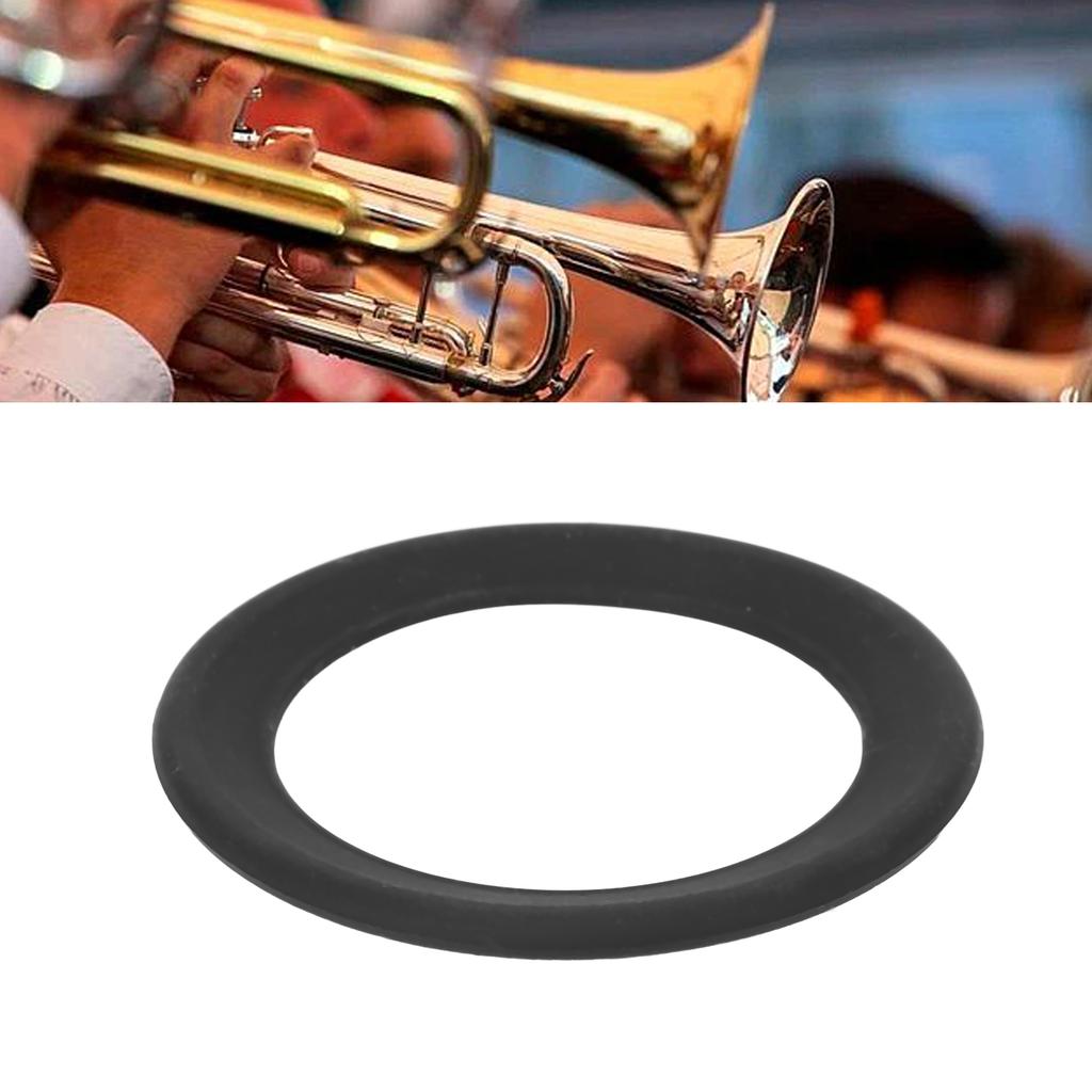 Kroužek tlumiče saxofonu Silikonový tlumič ústí zvonu Ochranná podložka Příslušenství k dechovému nástroji Treble