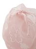 Sakura Embroidered Organza Drawstring Pouch PWGB251713 PNK [Gelato Pique] [SPRING]
