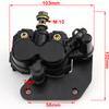 1 Piece Motorcycle Rear Disc Hydraulic Left/right Brake Caliper Assembly for 100-125cc Engine Rear Brake Caliper