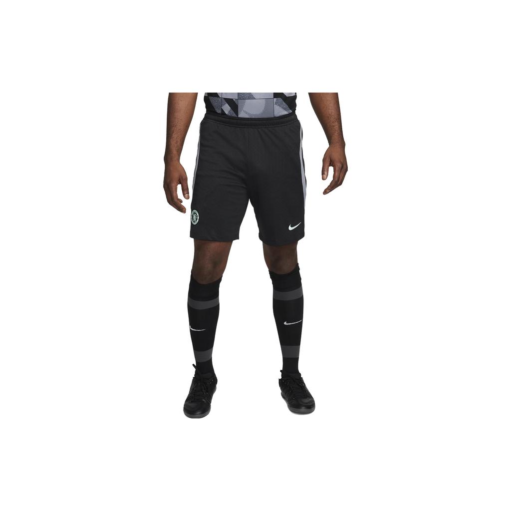 New Nike Chelsea FC Strike Third Soccer Shorts Men's Black DZ0862-010