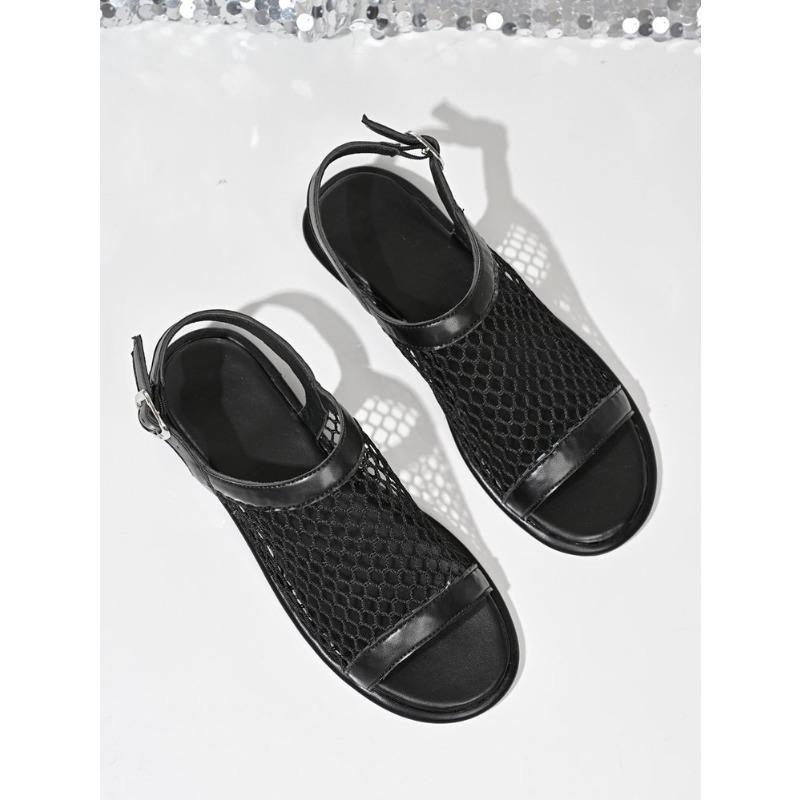 Plus Size Flat Back Strap Sandals