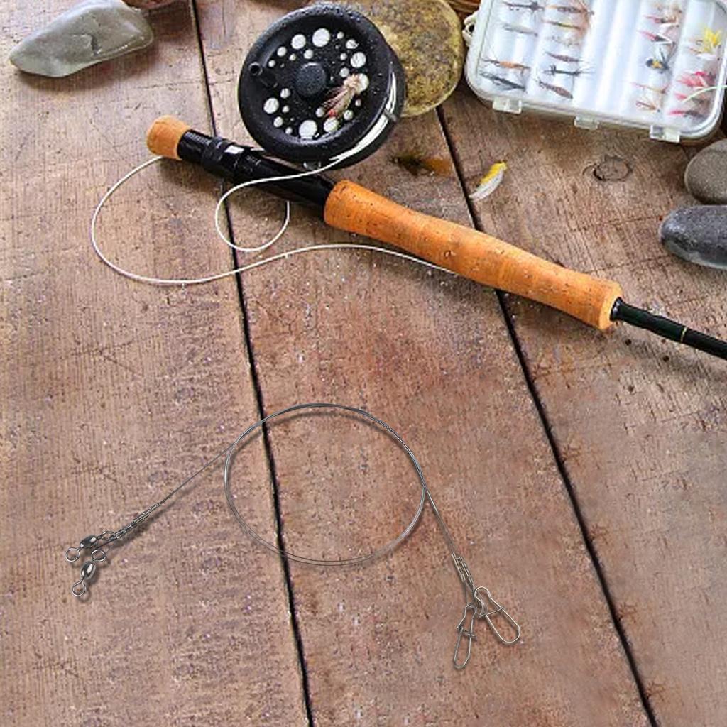 Weather-resistant Ti Fishing Leaders Wire Compact Easy To Use