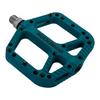 ROCKBROS Bicycle Flat Large Nylon Chromoly Steel DU Lubricated Mountain Bike Pedals, Pedals, Area, Fiber, Shaft, Bearings, 9/16"
