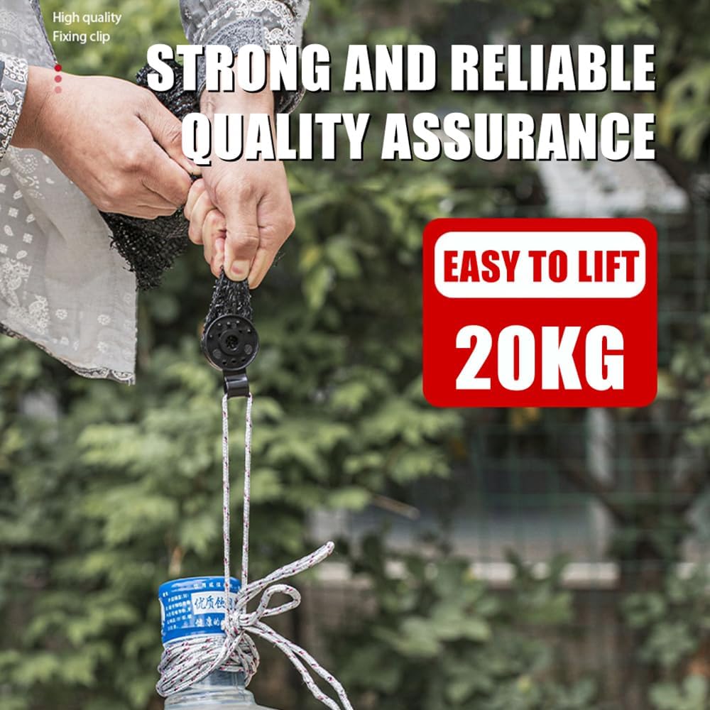 10-100pcs Sun Shade Net Clip Sunshade Net Fixing Clip Greenhouse Shade Cloth Fabric Fix Clamp Plastic Grommet Fence Netting Hook