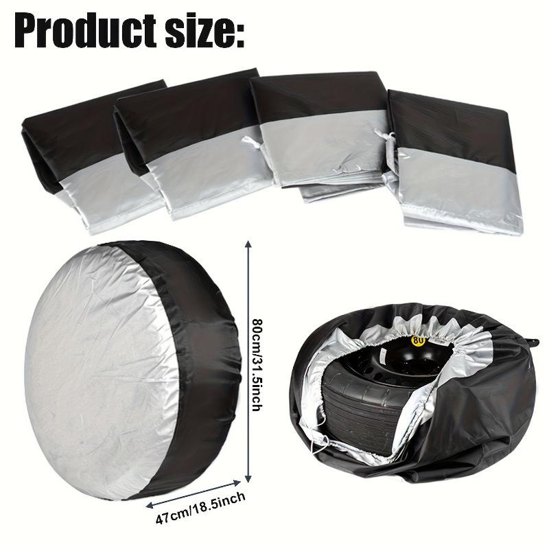 Universal Car Spare Tire Storage & Sun Protection Cover