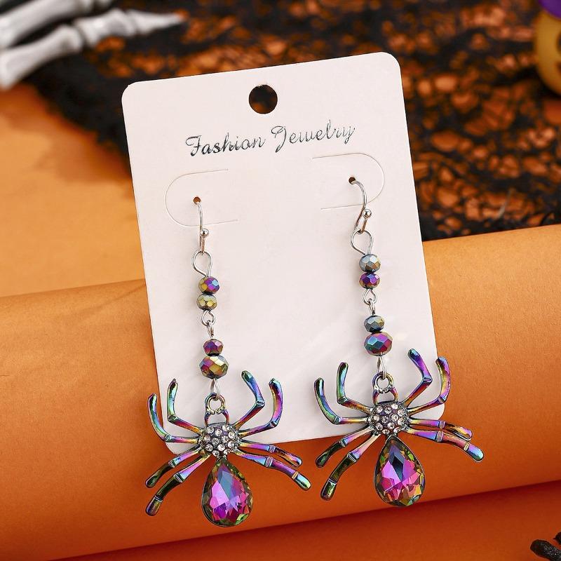 Ladies Earrings and Halloween Funny Spider Ladies Earrings Earrings