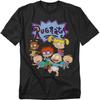 Rugrats - Rugrats Group -  Unisex Short Sleeve Children's T-shirt - Black
