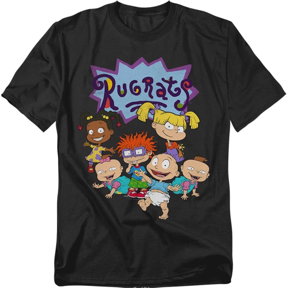 Rugrats - Rugrats Group - Unisex Short Sleeve Children s T-shirt - Black 110