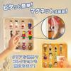Figure Case Collection Case Wall Hanging Collection Acrylic Figure Case Toy Cleaning Candy Toy Anime Game Dollhouse Miniature Show (Cream)