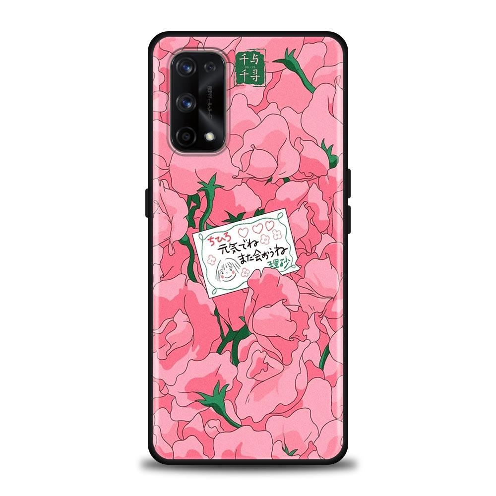Husă de Telefon Desene Animate Spirited Away Totoro Pentru Oppo Realme 8i 8 9 7 6 Pro 9i 7i 5i 6i XT 8Pro 8i 5G Huse Husă Moale Miyazaki Anime