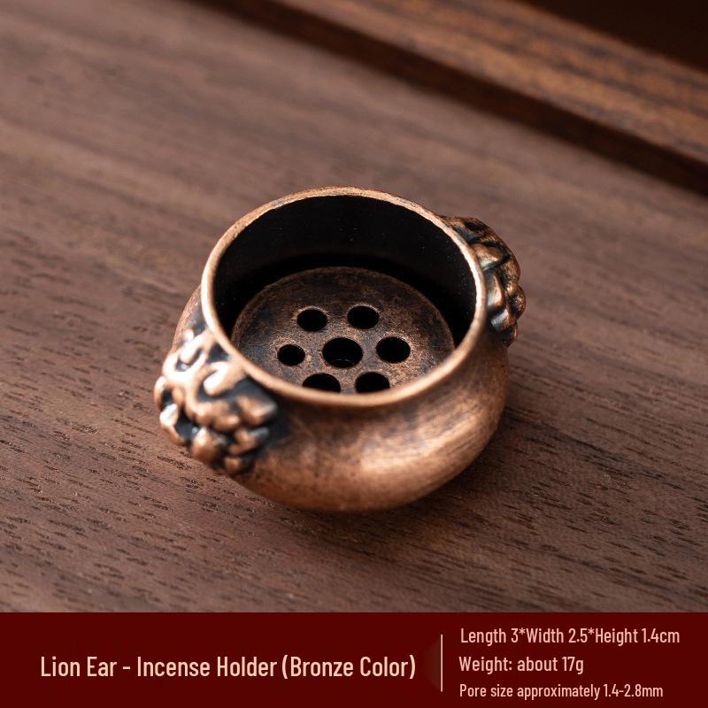 Kodo Multi-Hole Gourd & Water Drop Incense Holders: Turtle, Zen Lotus, Dragon Soaring Designs