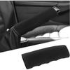 Car Handbrake Cover, Waved Shaped Auto Hand Brake Protector Comfortable Handle Grip Cover, Anti-Slip Silicone Parking Brake Lever Protector