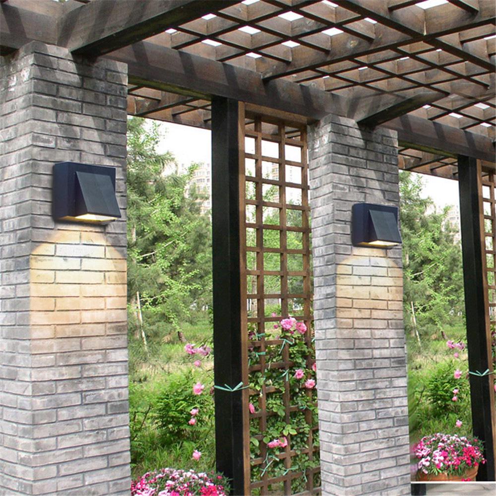 Aluminum LED Up/Down Button Wall Lamp for Outdoor Corridor, Staircase, Courtyard - Modern Decorative Lighting