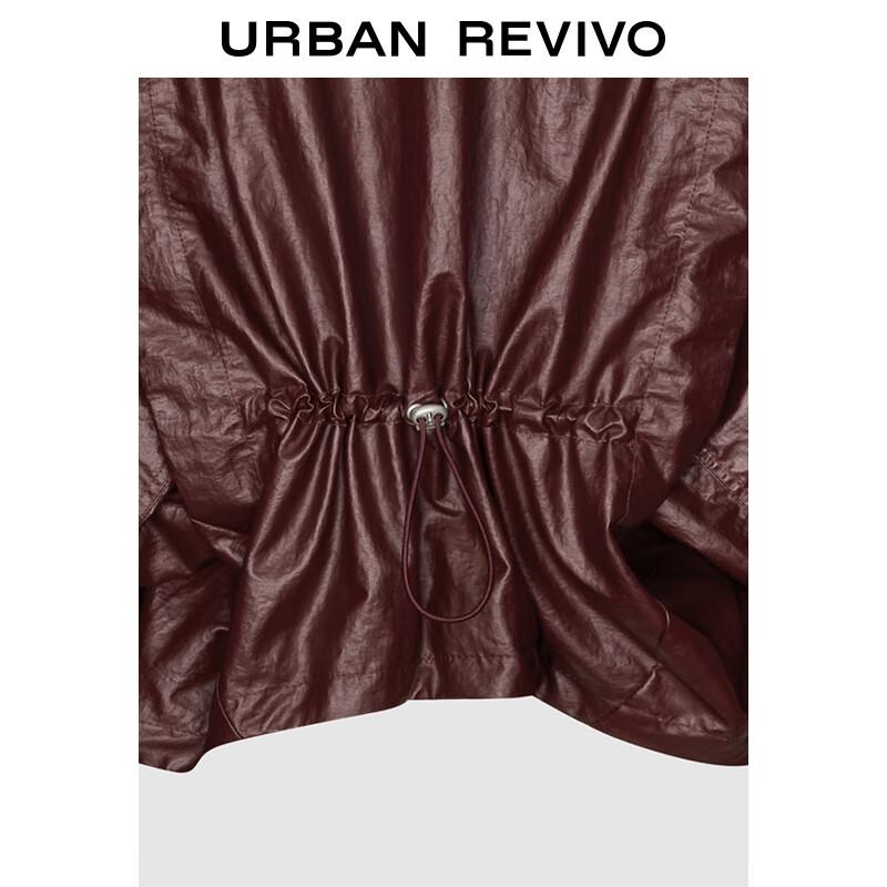 UR2025 Women's Retro Pleated Padded Jacket