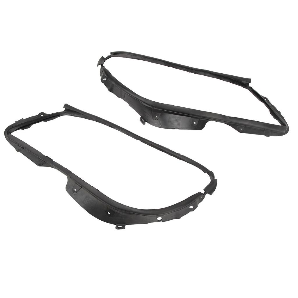 1 Pair Headlight Trims Sealing Cover 2048260991 Rubber Headlight Gasket Replacement for Benz C‑Class W204 2008 To 2011