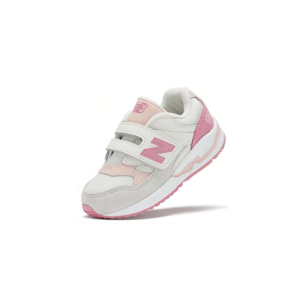 New Balance NB 530 Versatile Durable Low-Top Walking Shoes Baby sneaker White Pink KV530SPI