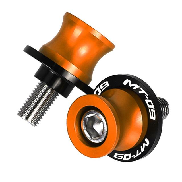 Motorcycle 6MM Swingarm Spools Stand Screws Slider For YAMAHA MT 09 MT09 MT-09 SP 2013- 2022 2023 2016 2017 2018