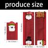 Holiday Appliance Sleeve Set of 8, Soft Fabric Refrigerator Pull Sleeves with Hook and Loop Closure for Christmas Kitchen Accent Display