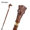 Camel Brown Wooden Fashion Walking Stick Decorative Vampire Cospaly Party Wood Walking Cane Halloween Mace Wand Crosier 94cm