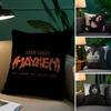 Singer L-Lady Gaga Mayhem Pillow Case Anti-Dustmite Pillowcase Invisible Zipper Silky Short Plush Sofa Cushion Cover