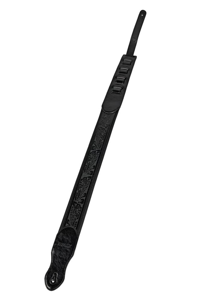 ZEMAITIS Guitar Strap Embossed Leather Strap
