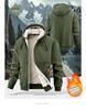 Men's 2025 Lambswool Hooded Jacket - Warm, Thickened, Casual Autumn/Winter Wear with Free Shipping