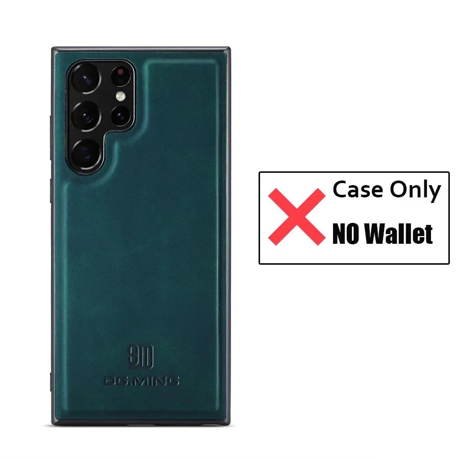 Luxury Magnetic Leather Wallet Case for Samsung Galaxy S25 Ultra S24 S23 S20 S21 S22 Plus Note 20 Kickstand Card Holder Cover