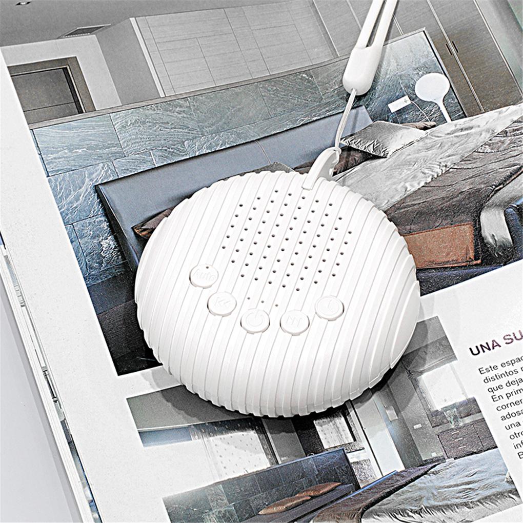 White Noise Machine Automatic Shutdown Timer Speaker Portable Pocket Bedroom Baby Room Sound Player Sleep Aids Accessories