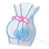Lady Back Neon Sign Dimmable USB Plug in Decorative LED Blue Neon Light Sign for Home Party Bar