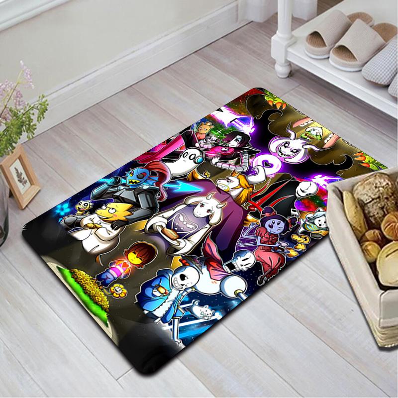 Tapis Undertale pour Salon ou Chambre à Coucher Tapis Doux et Confortable un Cadeau pour Anniversaire et Fête.NFF0928254