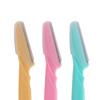 6 Stück/Set Augenbrauentrimmer Gesicht Körperhaarentferner Klinge Schere Augenbrauenrasierer Rasierer Former Augenbrauenformungswerkzeug Gesicht Make-up