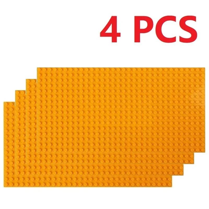 4PCS Classic Baseplates 32x32 16X32 Dots Building Blocks Bricks Base Plates DIY Plastic Board Blocks MOC City Construction Toys