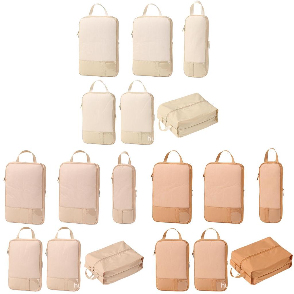 Travel Storage Organizer Set With Oxford Cloth For Packing And Moving