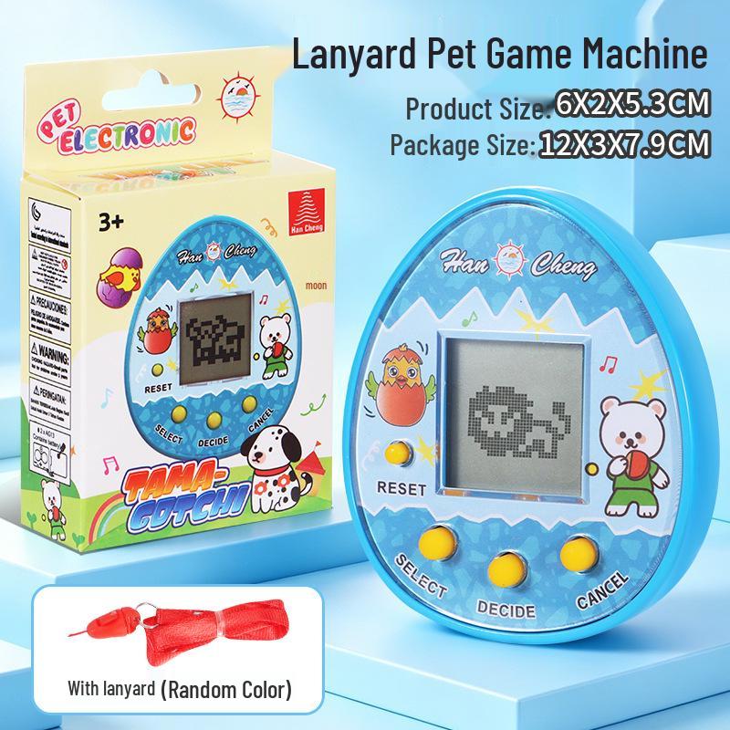 Handheld-Mini-Elektronik-Haustier-Spielkonsole für Kinder - Nostalgisches Lernspielzeug und dekoratives Geschenk