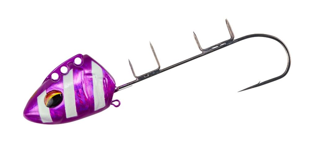 

DAIWA Comfort Boat Tachiuo Tenya SS50 AG W Purple Zebra Luminova Blue Glow