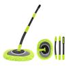 Fleece Car Wash Mop – a Detachable Fleece Mop with an Extendable Aluminum Rod and Curved Handle for Efficient Vehicle Cleaning.