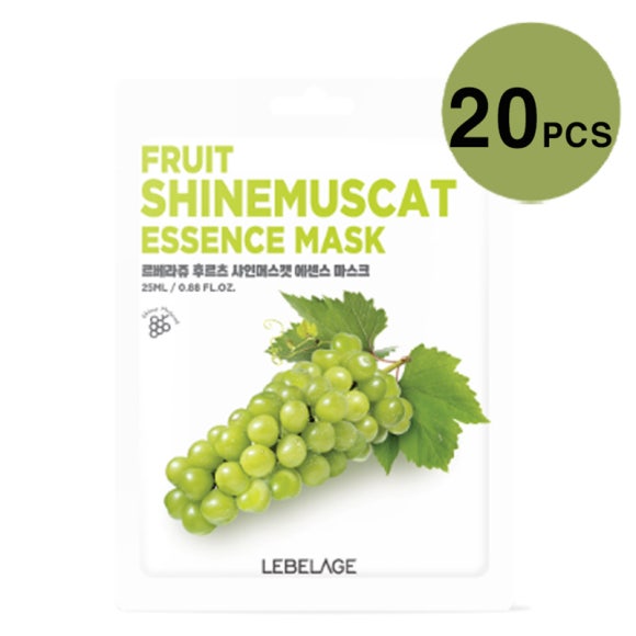 Lebelage 12 Soorten Fruit Essentie Masker 25ml (42 Opties)
