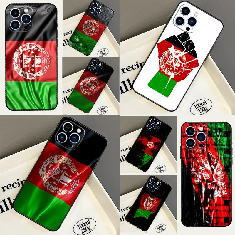 Flag of Afghanistan Cover For Samsung Galaxy S25 Ultra S22 S23 S24 Plus S20 S21 FE S9 S10 S25 FE Phone Case
