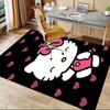 1pc Sanrio Hello Kitty Mermaid Printed Office Carpet Rectangle Rug Under The Table,Perfect Room Decor for Living Room, Bedroom, Kitchen, Non-slip Floo
