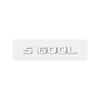 Mercedes Car Body Stickers: S350L, S400L, S500L, S600L Emblems, Rear V12 Tail Marks, Side Badges